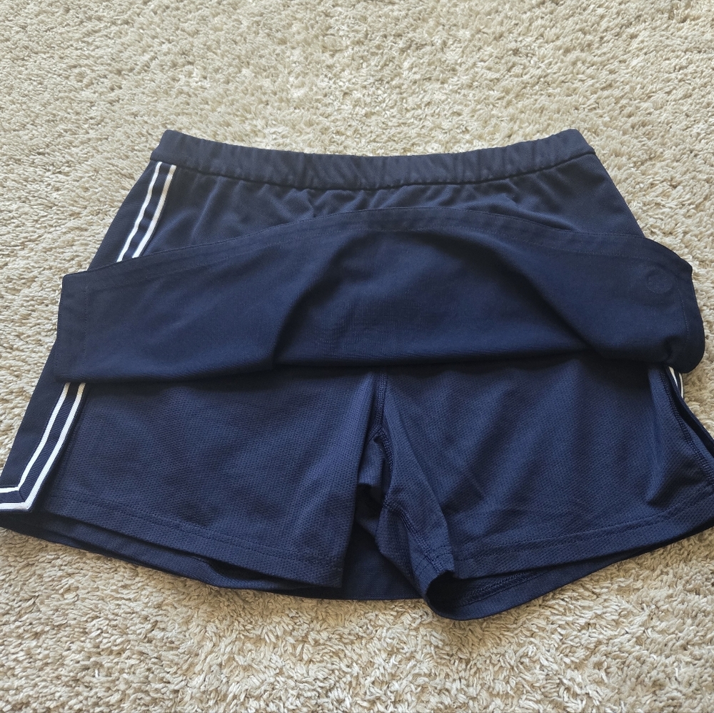 Tory Sport Tory Burch Skort Womens L Navy Blue Atletic Tennis - Picture 3 of 9